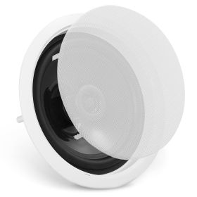 VEVOR 6.5'' Bluetooth in Ceiling Speakers, 150W, Flush Mount Ceiling & in-Wall Speaker System with 8ΩImpedance 89dB Sensitivity, for Home Kitchen Livi