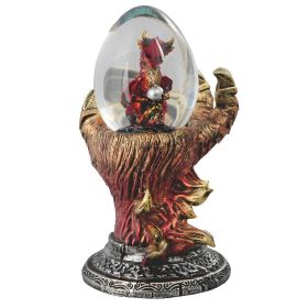 6"H Red Dragon in a Clow Figurine Home Decor Gift
