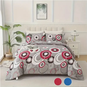 Oriental Beauty Quilt 3-piece Set King