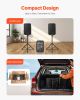 2 X 8 in Speakers Portable PA System 300W Mixer Bluetooth Mic for DJ Party