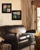 "At The Movies" 2-Piece Vignette By Mollie B, Black Frame