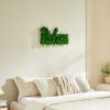 RELAX Letter Art Moss Wall Decor