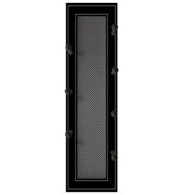 7-Peg Mug Rack By Trendy Decor 4U, Ready to Hang Framed Print, Black Frame