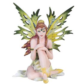 5"H Spring Forest Fairy Figurine Home Decor Gift