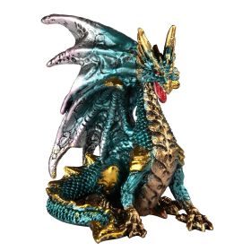 3.75"W Blue Dragon Figurine Home Decor Gift