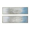 S/2 70.9x19.7" Dhalia Ombre Wall Arts
