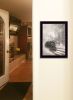 "Snowy Locomotive" by Lori Deiter, Ready to Hang Framed Print, Black Frame