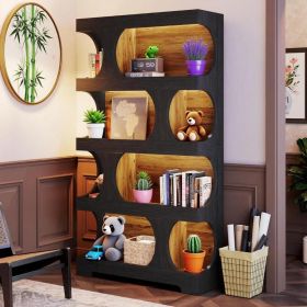 Bookshelf (Color: Black)