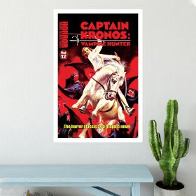 horror line captain kronos vampire hunter poster wall art (Type: Poster, size: Portrait 16 x 24 inches)
