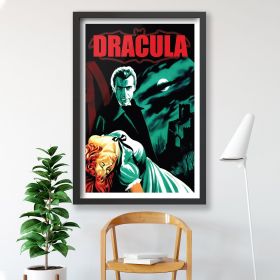 horror line dracula cover poster wall art (Type: Poster, size: Portrait 16 x 24 inches)