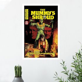 horror line the mummys shroud poster wall art (Type: Poster, size: Portrait 24 x 36 inches)
