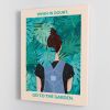In Doubt Standard Wall Art Canvas Print or Poster