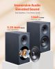 Active Powered Bookshelf Studio Monitor Speakers 25W x2 Bluetooth Coaxial Stereo