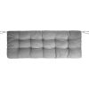 Bench Seat Cushion For Indoor Outdoor Furniture Non Slip Long Chair Cushion with Ties Strap Waterproof Swing Cushion 51.18x19.68IN For Garden Patio Ba