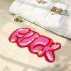 Colorful rugs, super soft thickened fluffy area rugs for living room, soft plush area rugs, plush indoor rugs for bedrooms, fluffy faux fur rugs for r